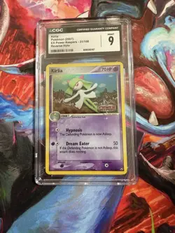 2007 Pokemon Kirlia CGC 9 EX Power Keepers 31/108 - Image 1