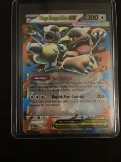 Pokemon TCG Mega Evolution Mega Kangaskhan EX 104/132 Ultra Rare NM - Image 1