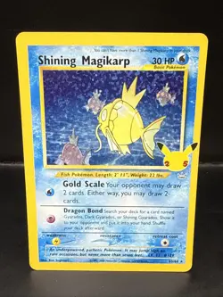 Pokemon TCG Shining Magikarp - Celebrations: Classic Collection 66/64 NM - Image 1