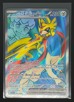 Hop's Zacian ex Pokemon Journey Together 176/159 Full Art Ultra Rare NM - Image 1