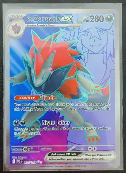 Pokemon Cards SET 01-N's Zoroark ex(x2: 175-098/159)+Veluza ex(043/159)(REF0166) - Image 2
