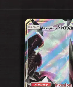 Dawn Wings Necrozma GX SM101 Sun & Moon Black Star Promo Holo Pokemon Card LP+ - Image 3