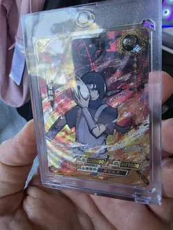 KaYou Naruto TCG CCG Trading Card Uchiha Itachi super rare box hit NR-BP-006 - Image 1