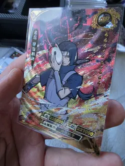 KaYou Naruto TCG CCG Trading Card Uchiha Itachi super rare box hit NR-BP-006 - Image 2