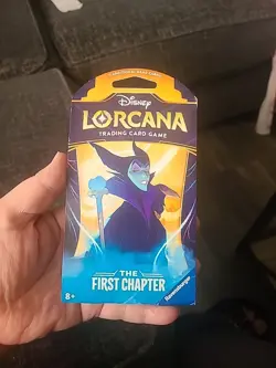 2023 Disney LORCANA- The First Chapter (Maleficent Sleeved Booster Pack 12-Cards - Image 1