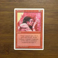Blood Lust NM Fourth Edition 4th Ed 1995 Magic the Gathering Card MTG - Image 1