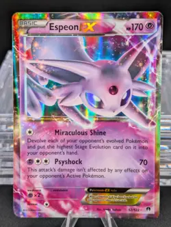 Espeon EX 52/122 XY Breakpoint - Pokemon TCG Ultra Rare Holo Card - Image 1