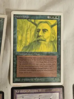 Magic: The Gathering, Necropotence, Thawing Glaciers And More 10 Card Lot - Image 5