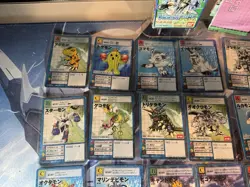 Digimon Original Vintage Japanese Game Cards 2000 Bandai - Lot of 23 - Image 3