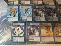 Digimon Original Vintage Japanese Game Cards 2000 Bandai - Lot of 23 - Image 5