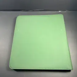 TCGuard - 12 Pocket Zipper Binder - 720 Cards - Green - Side Loading - Image 2