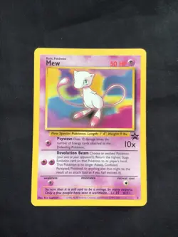 Pokemon Cards: Wizards Black Star Promo: Mew 8 - Image 1