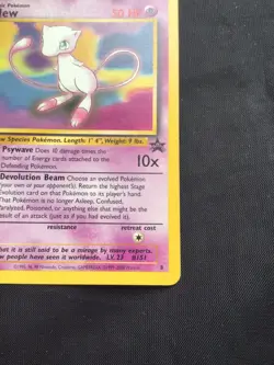 Pokemon Cards: Wizards Black Star Promo: Mew 8 - Image 4