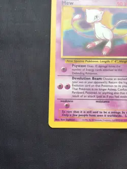 Pokemon Cards: Wizards Black Star Promo: Mew 8 - Image 5