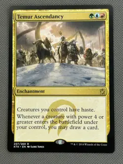 Temur Ascendancy Khans of Tarkir NM MTG Magic The Gathering Card - Image 1