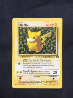 Pokemon Cards: Wizards Black Star Promo: Pikachu 1 - Image 1
