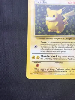 Pokemon Cards: Wizards Black Star Promo: Pikachu 1 - Image 5