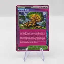 Grand Tree 136/142 S&V Stellar Crown Holo Ace Spec Rare Pokemon Card - Image 1