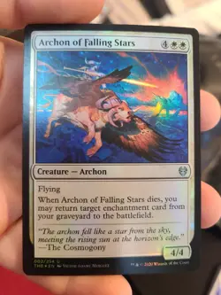 MTG THB Archon of Falling Stars PACK FRESH 002/254 (1) FOIL (2) REG MAGIC - Image 2