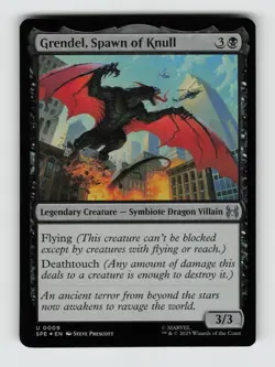 Grendel, Spawn of Knull*Foil* Marvel's Spider-Man: Eternal-Legal 9 NM - Image 1