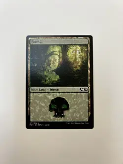 Magic The Gathering - Jumpstart Triple Misprint error - Forest land 3x Print! B - Image 1
