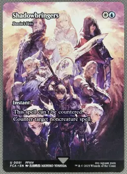 Shadowbringers - Dovin's Veto - Showcase - Final Fantasy *NM* Near Mint MTG - Image 1
