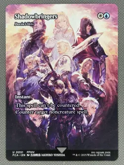 Shadowbringers - Dovin's Veto - Showcase - Final Fantasy *NM* Near Mint MTG - Image 2
