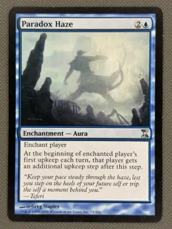 PARADOX HAZE Time Spiral LP Magic The Gathering MTG - Image 2