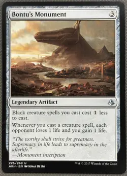 Bontu's Monument 225 MTG NM Amonkhet - Image 1