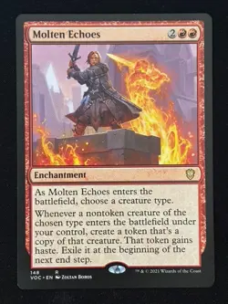 1x MTG Molten Echoes - Commander: Innistrad: Crimson Vow (VOC) #148 - Magic - Image 4