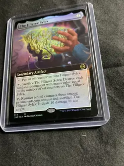 The Filigree Sylex (Extended Art) Phyrexia: All Will Be One Foil Rare NM MTG - Image 2