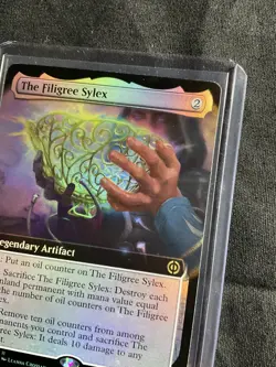 The Filigree Sylex (Extended Art) Phyrexia: All Will Be One Foil Rare NM MTG - Image 3