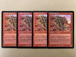 MTG 4x Goblin Sledder Onslaught Pauper Magic the Gathering x4 LP - Image 1