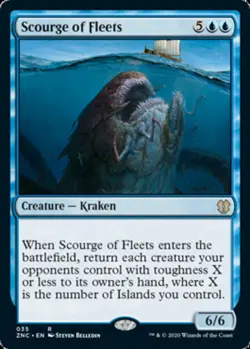 1x Scourge of Fleets - Commander: Zendikar Rising - Near Mint, English - MTG! - Image 1