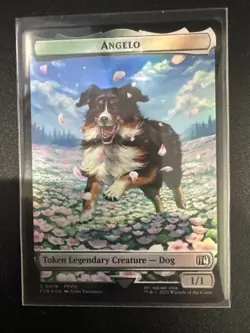 Angelo Darkstar Double-Sided Token Final Fantasy Foil - Image 1