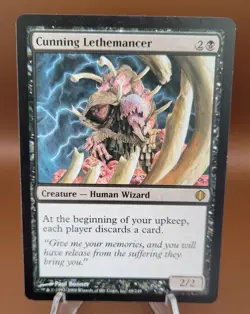 Cunning Lethemancer x1 MTG Shards of Alara Magic Moderate Play MP English - Image 1