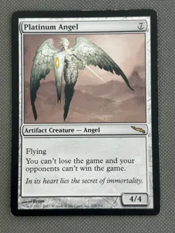 Platinum Angel Mirrodin LP MTG - Image 1