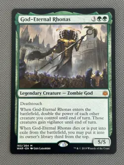 God-Eternal Rhonas - War of the spark - NM - Image 1