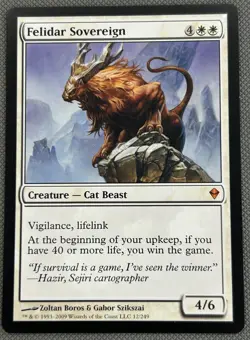 Felidar Sovereign Zendikar NM MTG - Image 1