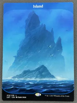 Island (213) - Unstable - Near Mint, English - MTG! - Image 1