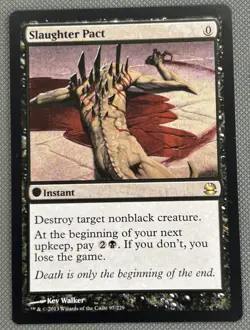 Slaughter Pact NM, English MTG Modern Masters - Image 1