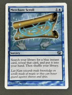 MTG Merchant Scroll NM - 8th Edition Magic the Gathering - Image 2