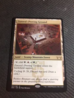 NM Ziatora's Proving Ground, MTG, Streets of New Capenna, Magic the Gathering - Image 1