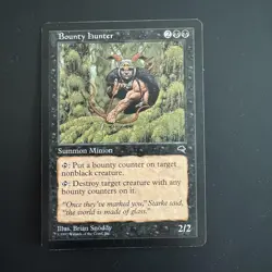 Magic The Gathering Tempest Bounty Hunter #110 Lightly played - Image 1