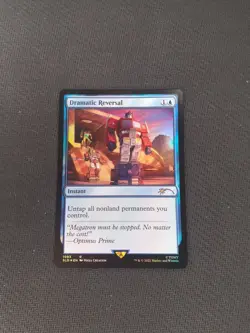 MTG FOIL Dramatic Reversal Transformers Secret Lair - Secret Lair #1083 - Image 1