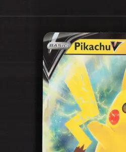 Pikachu V SWSH198 Sword & Shield Black Star Promo Holo Pokemon Card NM - Image 3