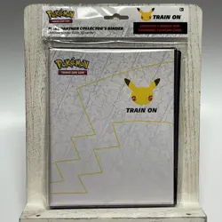 Pokemon 25th Anniversary First Partner Collector's Binder With Oversize Pikachu 820650809606 - Image 1