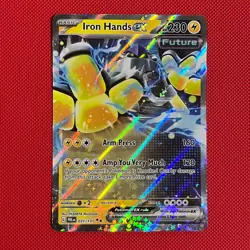 Iron Hands ex 031/131 Double Rare Holo - Pokemon - SV: Prismatic Evolutions - NM - Image 1