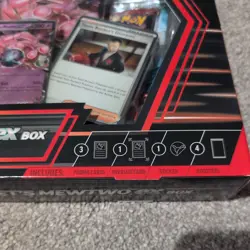 POKEMON TCG SCARLET & VIOLET DESTINED RIVALS TEAM ROCKET'S MEWTWO EX BOX *BNIB* - Image 3