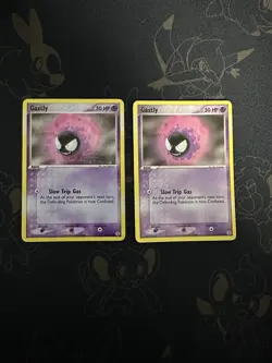 Pokemon TCG Gastly Card FireRed & LeafGreen Reverse Holo 63/112 - Image 3